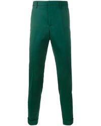 Мужские зеленые брюки от Gucci