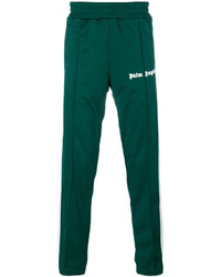 Мужские зеленые брюки от Palm Angels