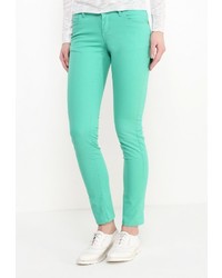 Зеленые джинсы скинни от Baon