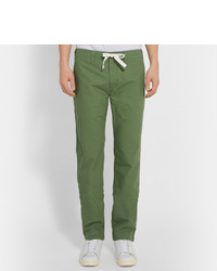 Мужские зеленые джинсы