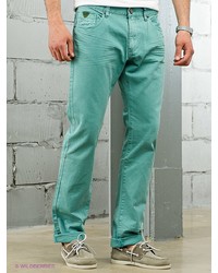 Мужские зеленые джинсы от Broadway
