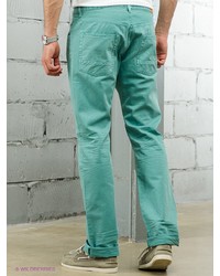 Мужские зеленые джинсы от Broadway
