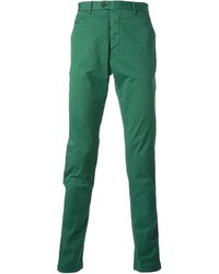 Мужские зеленые джинсы от Fay
