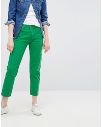 Женские зеленые джинсы от Wrangler