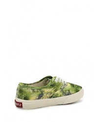 Женские зеленые кеды от Andy-z