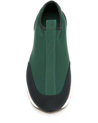 Мужские зеленые кеды от Marni