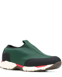 Мужские зеленые кеды от Marni