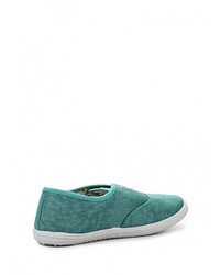 Женские зеленые кеды от Crosby