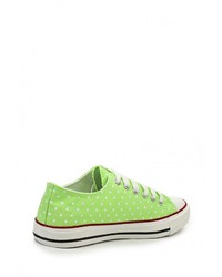 Женские зеленые кеды от Dilen