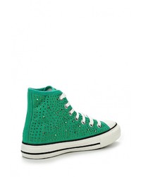 Женские зеленые кеды от Fersini