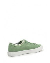 Женские зеленые кеды от Fred Perry