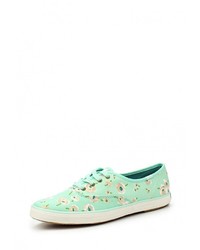 Женские зеленые кеды от Keds