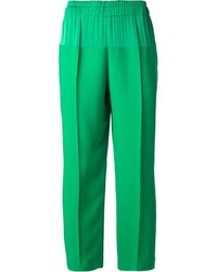 Женские зеленые классические брюки от Lanvin
