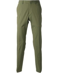 Мужские зеленые классические брюки от Valentino