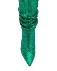 Зеленые кожаные полусапоги от IRO