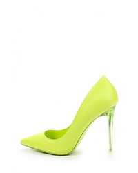 Зеленые кожаные туфли от Aldo