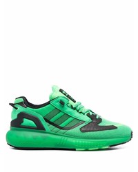 Мужские зеленые кроссовки от adidas