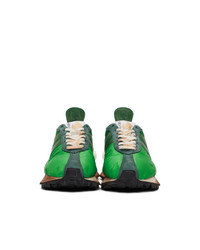 Мужские зеленые кроссовки от Lanvin