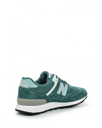Женские зеленые кроссовки от New Balance