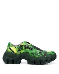 Мужские зеленые кроссовки от Rombaut