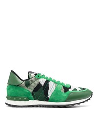 Мужские зеленые кроссовки от Valentino Garavani