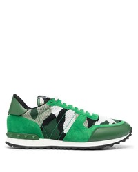 Мужские зеленые кроссовки от Valentino Garavani