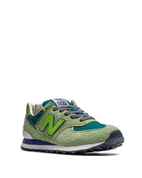 Мужские зеленые кроссовки от New Balance