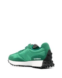 Мужские зеленые низкие кеды от New Balance