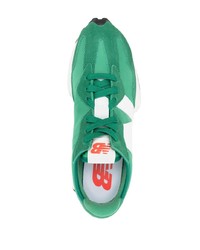 Мужские зеленые низкие кеды от New Balance