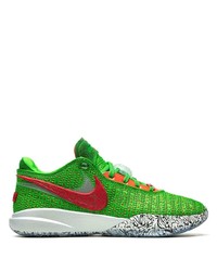 Мужские зеленые низкие кеды от Nike
