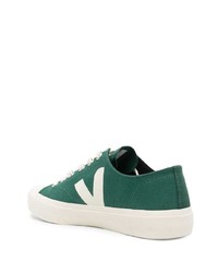 Мужские зеленые низкие кеды от Veja