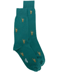 Мужские зеленые носки от Paul Smith