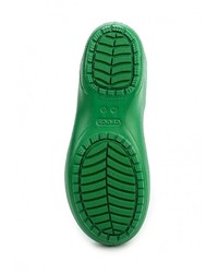 Женские зеленые резиновые сапоги от Crocs
