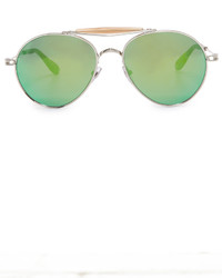 Женские зеленые солнцезащитные очки от Givenchy