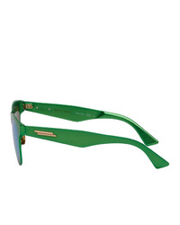 Мужские зеленые солнцезащитные очки от Bottega Veneta