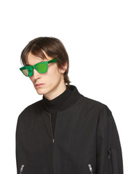 Мужские зеленые солнцезащитные очки от Bottega Veneta