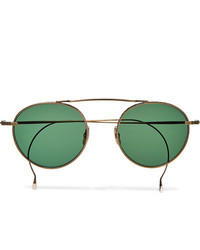 Мужские зеленые солнцезащитные очки от Mr Leight