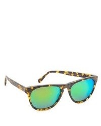 Женские зеленые солнцезащитные очки от Oliver Peoples