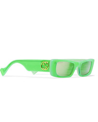 Мужские зеленые солнцезащитные очки от Gucci