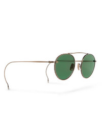 Мужские зеленые солнцезащитные очки от Mr Leight