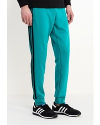 Мужские зеленые спортивные штаны от adidas Originals