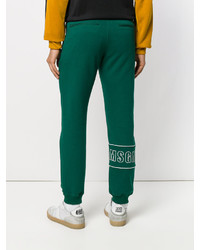 Мужские зеленые спортивные штаны от MSGM