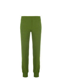 Женские зеленые спортивные штаны от Norma Kamali