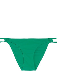 Зеленые трусики бикини с вырезом от Heidi Klein