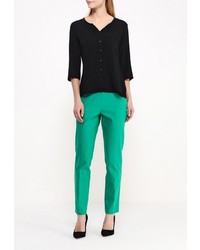 Зеленые узкие брюки от adL