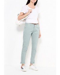 Зеленые узкие брюки от Befree