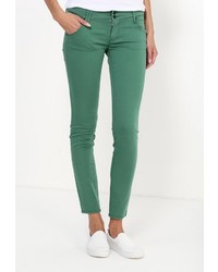 Зеленые узкие брюки от Gas