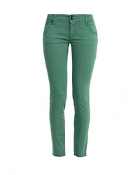 Зеленые узкие брюки от Gas