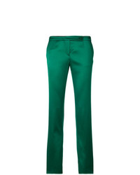 Зеленые узкие брюки от Giorgio Armani Vintage