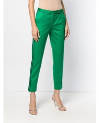 Зеленые узкие брюки от Styland